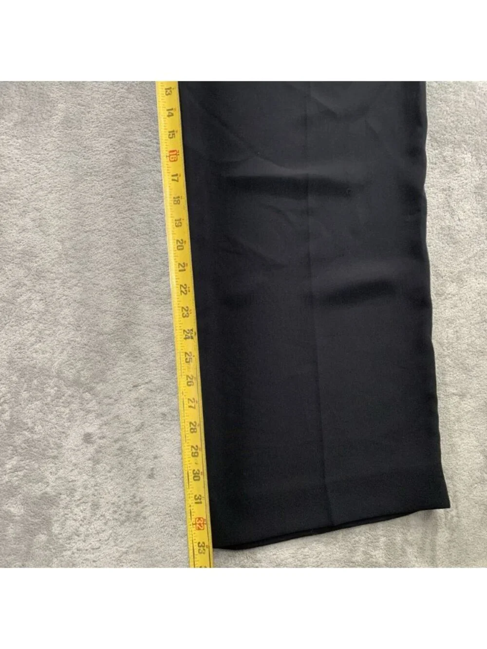 J.CREW Wide Leg Pleated Pants In Matte Crepe Womens 12 Black Polyester H2815